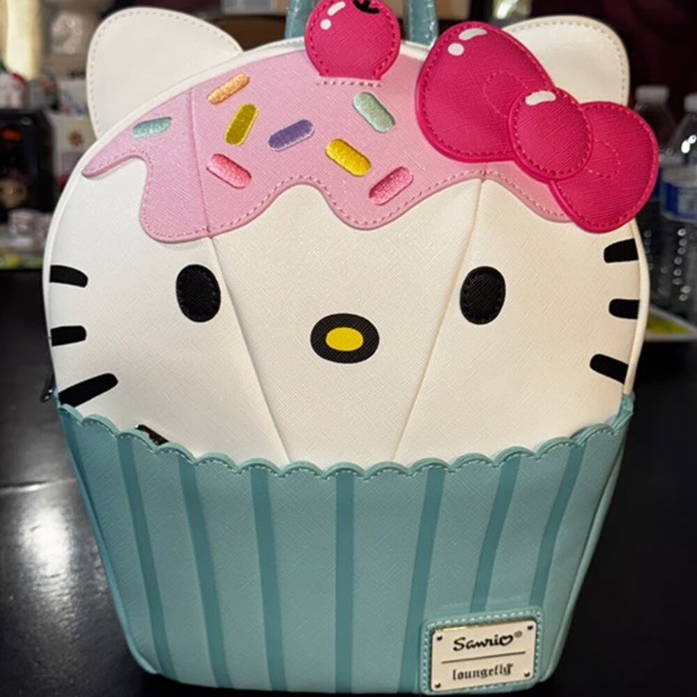 Loungefly Sanrio Hello Kitty Cupcake Mini Backpack